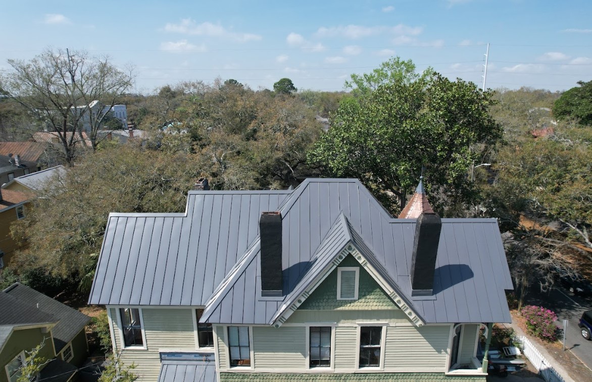 corrugated metal roofing in Savannah