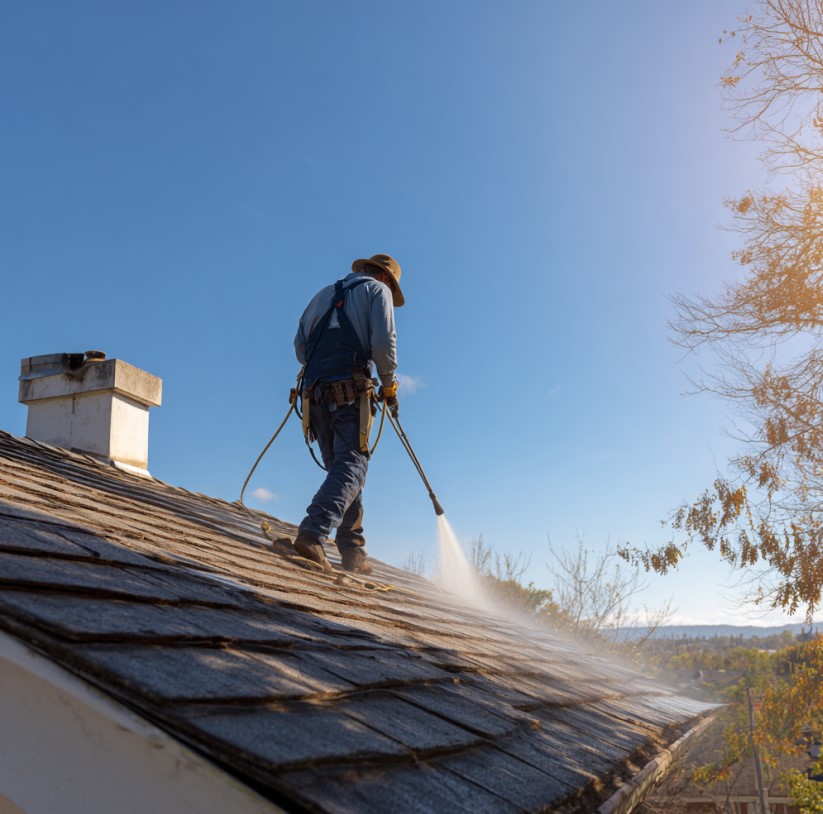 Sun City roof cleaning 