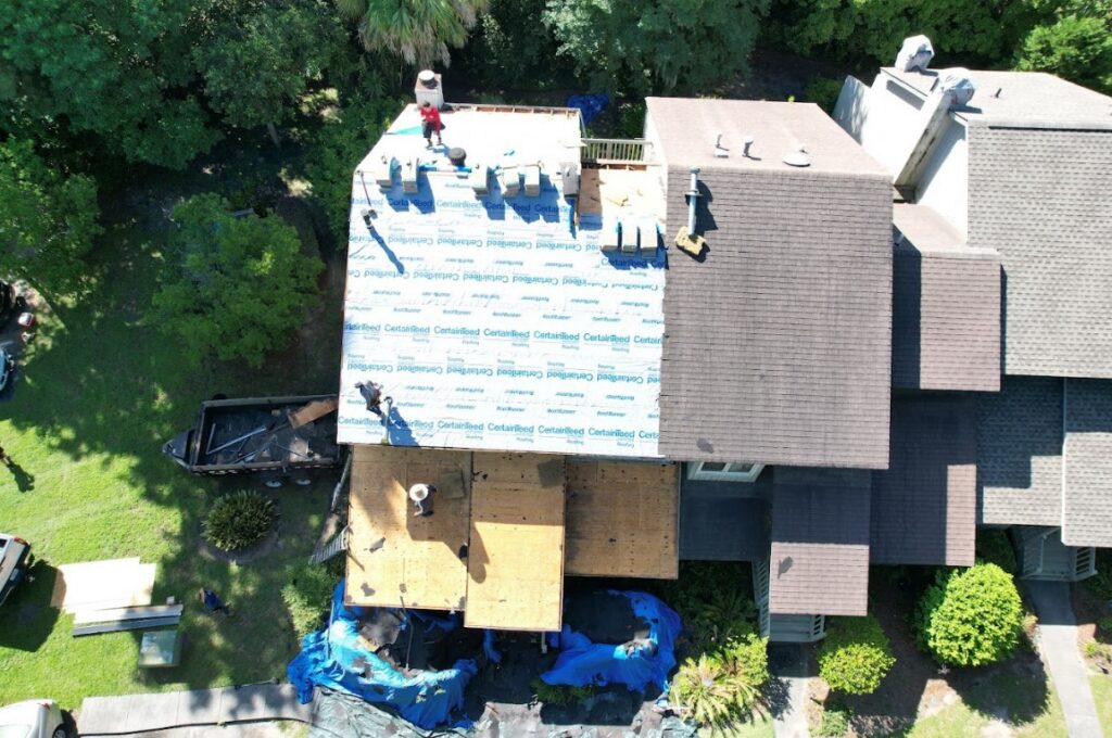 roof replacement in Hardeeville, SC